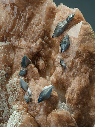 Anatase with Quartz and Chlorite. 