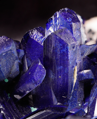 Azurite. Detail / Photo: Joaquim Calln