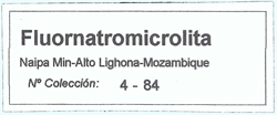 Fluornatromicrolite with 'lepidolite' and Albite