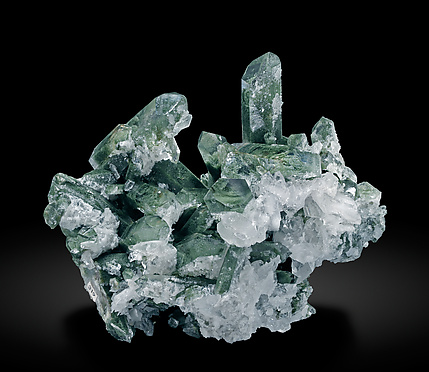 Quartz with Chlorite inclusions and Albite.