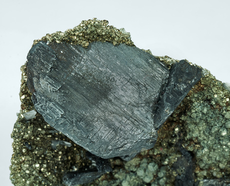 Andorite with Pyrite. 