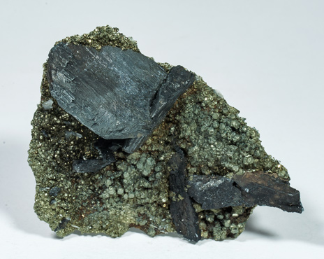 Andorite with Pyrite.