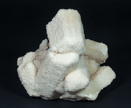 Calcite (variety kanonenspat) with Quartz.